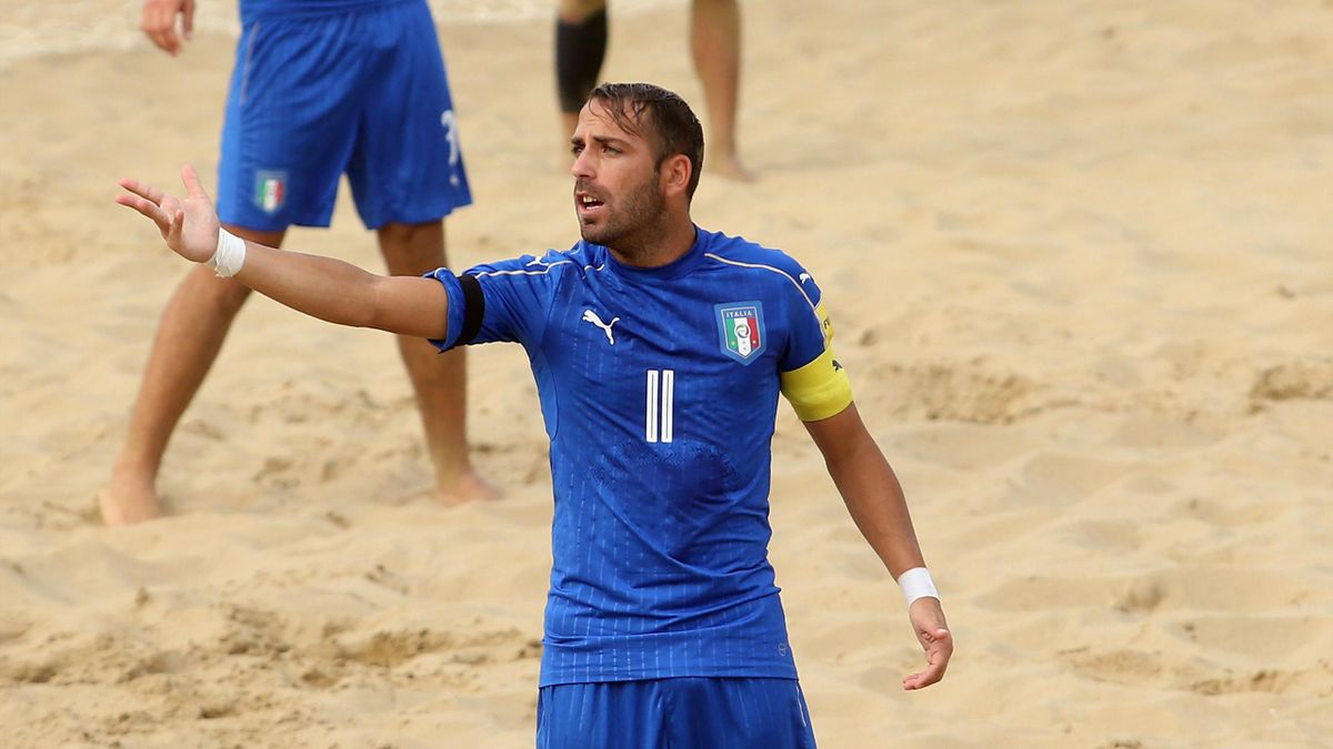 Paolo Palmacci, Italia-Russia, Beach Soccer, Getty Images