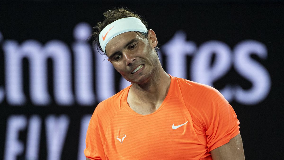 Rafael Nadal, encore raté à Melbourne.