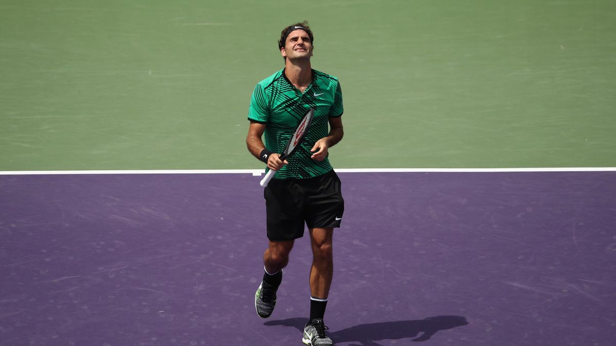 Roger Federer, vainqueur à Miami