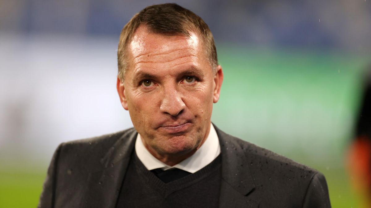 Leicester City Manager Brendan Rodgers ahead of the UEFA Europa League group C match between SSC Napoli and Leicester City