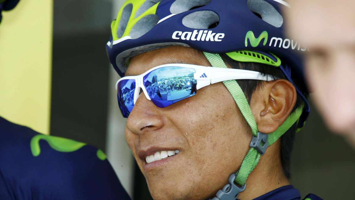 Tour De France 2015 Nairo Quintana Und Alejandro Valverde An Der Spitze Des Movistar Teams Eurosport