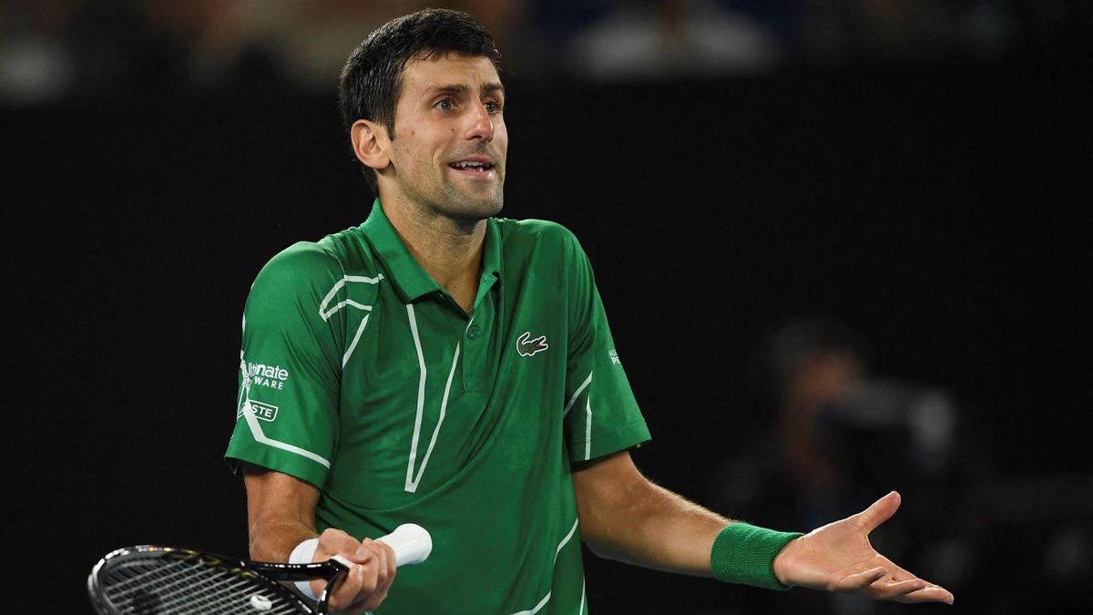 Novak Djokovic a 2020-as Ausztrál Openen