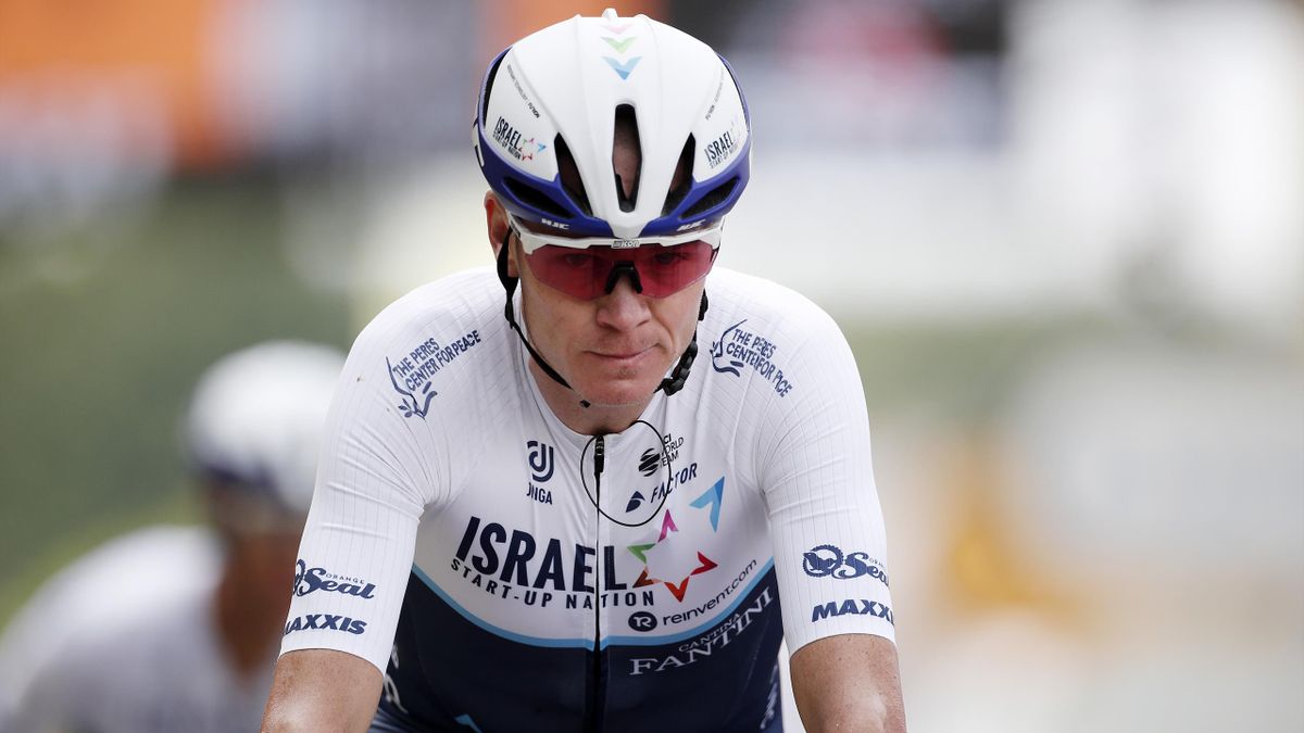Chris Froome a chuté lors de la 1re étape du Tour de France, le 26 juin 2021