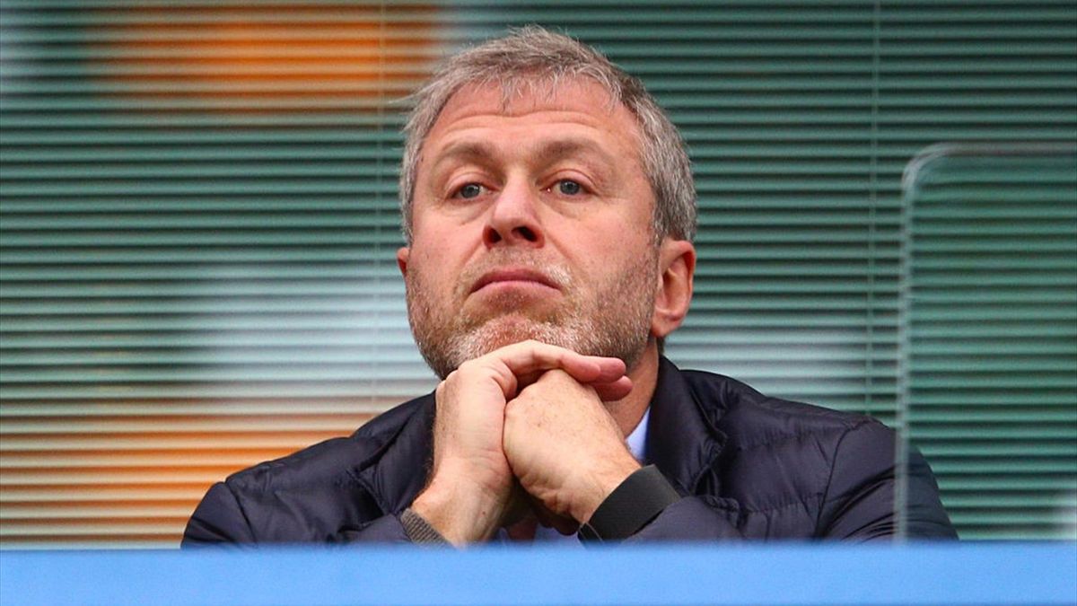Chelsea owner Roman Abramovich is seen on the stand during the Barclays Premier League match between Chelsea and Sunderland at Stamford Bridge on December 19, 2015 in London