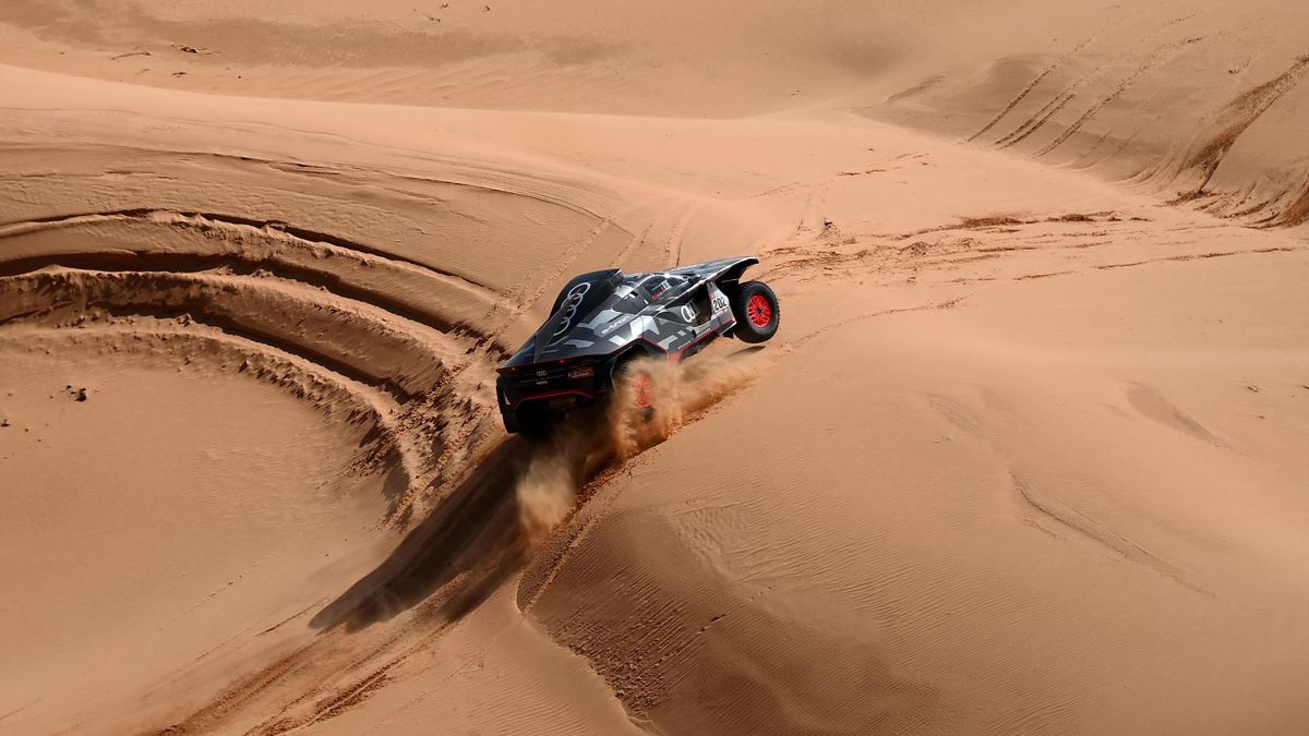 Carlos Sainz (Audi Q Motorsport). Rally Dakar 2022