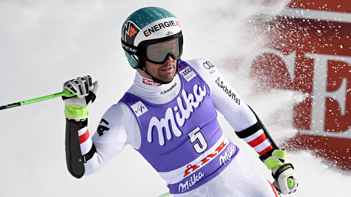 Vincent Kriechmayr completes double with superb Super-G win in Sweden - Eurosport
