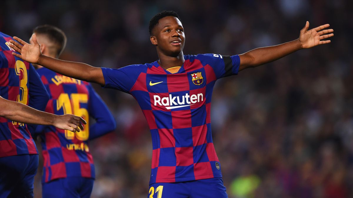 Ansu Fati - Barcelona-Valencia - Liga 2019/2020 - Getty Images