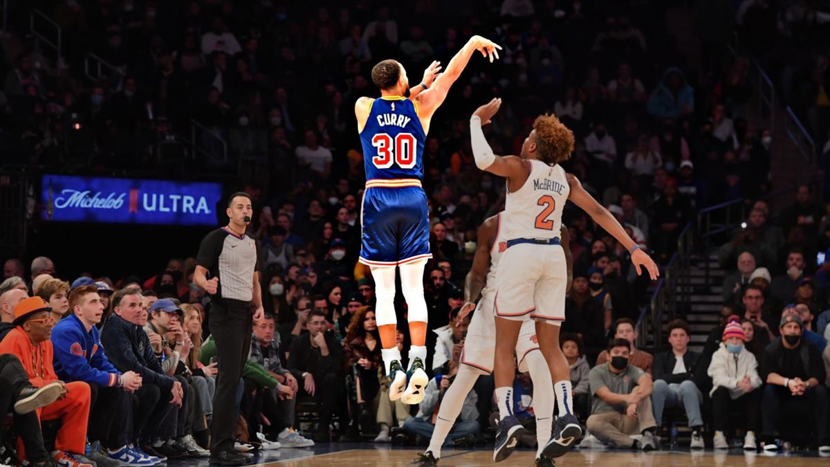 Stephen Curry était en mode record, mardi au Madison Square Garden - 14/12/2021