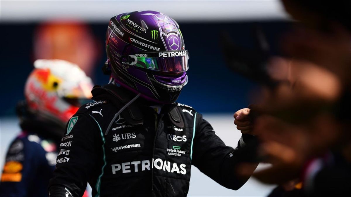 Lewis Hamilton (Mercedes) au Grand Prix du Portugal 2021