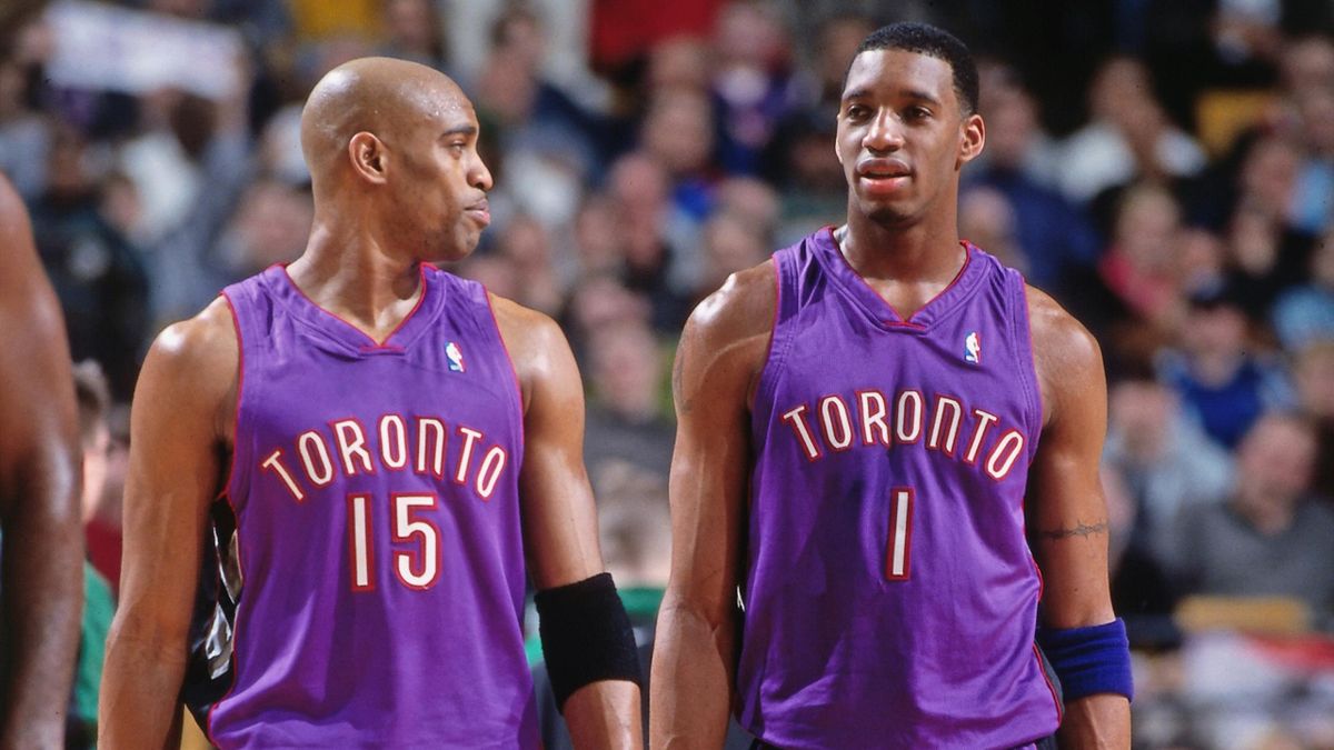 Tracy McGrady e Vince Carter formavano una delle coppie di giovani star più elettrizzanti della NBA con la maglia dei Toronto Raptors.