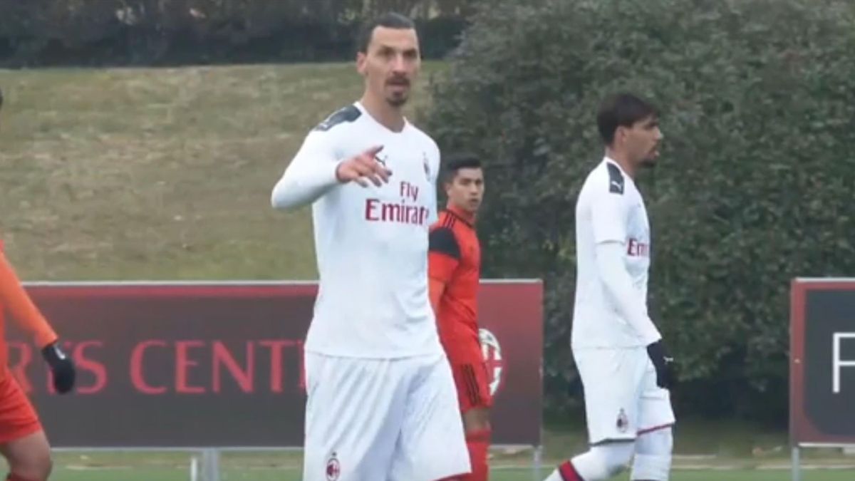 Football News Zlatan Ibrahimovic Scores On First Day As Ac Milan Player Eurosport