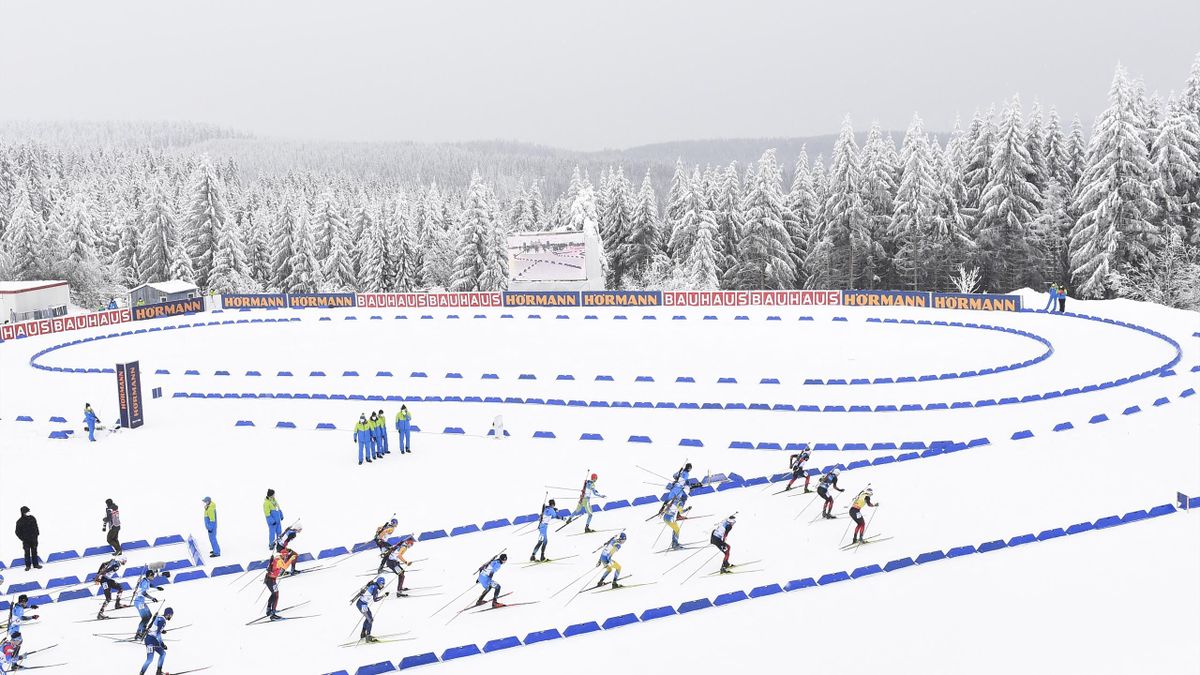 Keine Zuschauer und Coronasorgen beim Biathlon in Oberhof