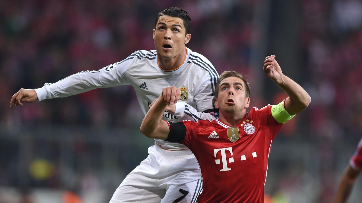 Cristiano Ronaldo, Philipp Lahm (FC Bayern München vs. Real Madrid)