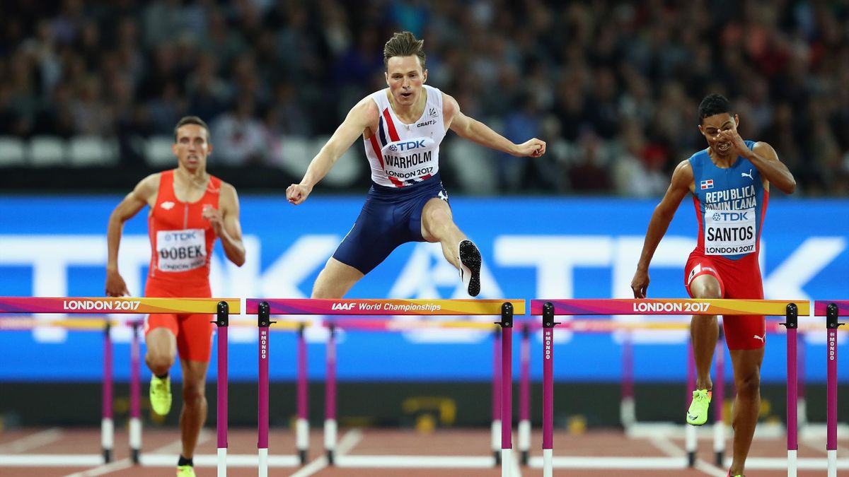 World Athletics Championships 2017 Young Norwegian Karsten Warholm Earns Shock 400m Hurdles Triumph Eurosport