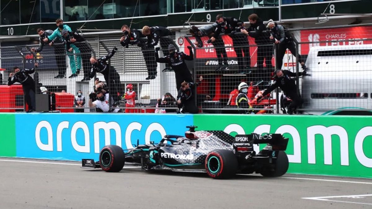 Lewis Hamilton (Mercedes) au Grand Prix de l'Eifel 2020