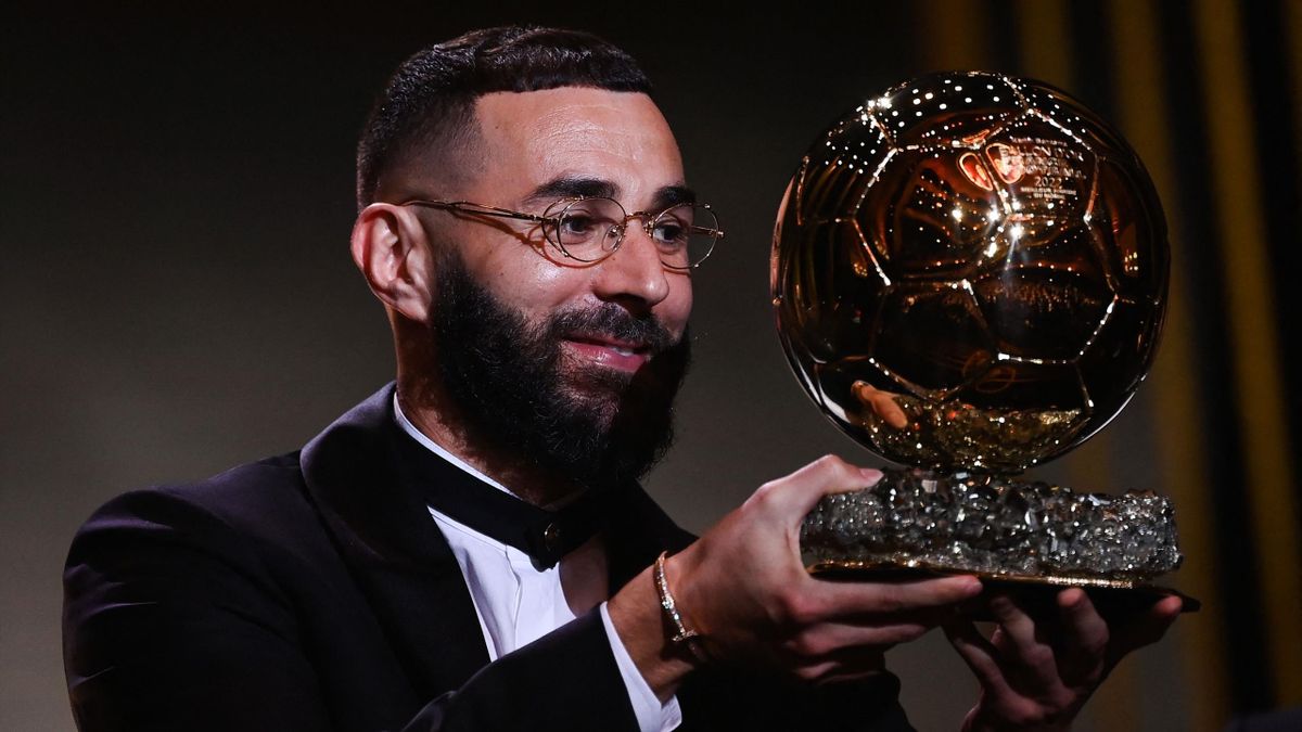 Influential instructor priest Karim Benzema este marele câștigător al Balonului de Aur 2022! Toți  laureații galei de la Paris - Eurosport