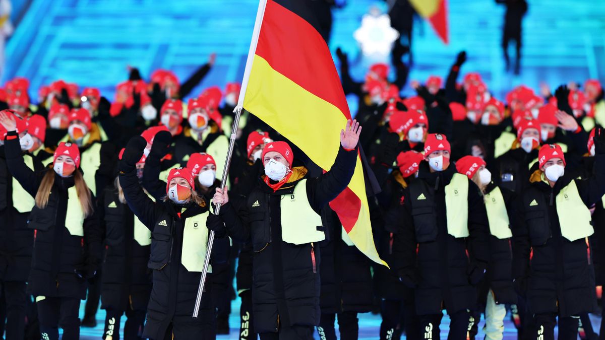 Team Deutschland bei Olympia 2022 in Peking