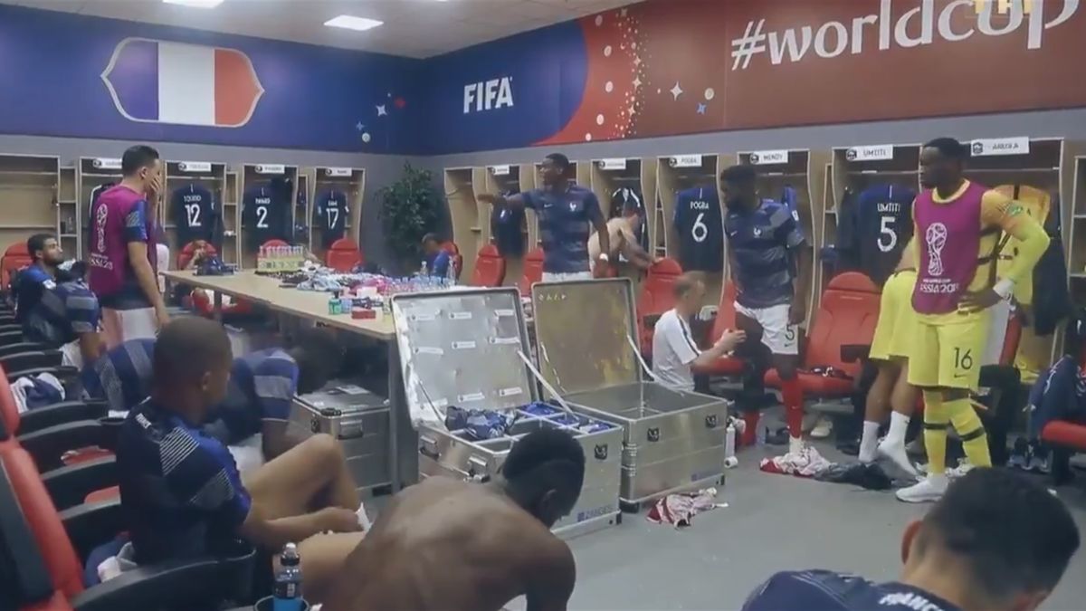 Kabinen-Ansprache: So peitschte Paul Pogba Frankreich zum ...