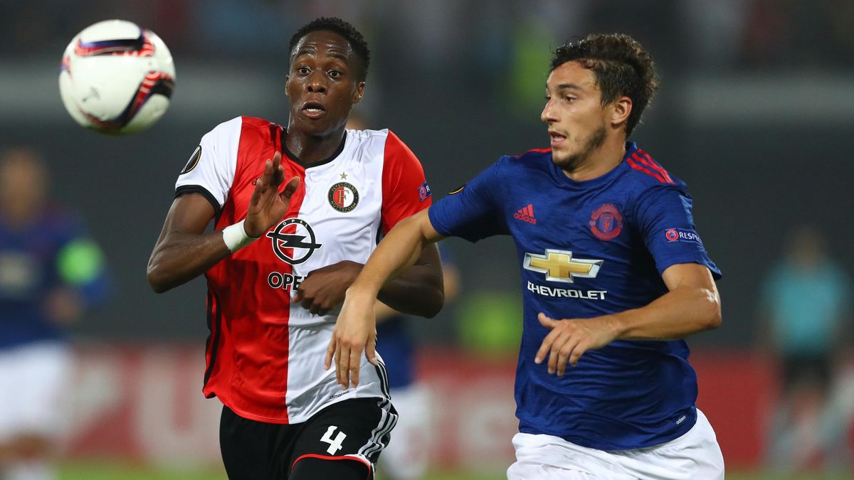 Terence Kongolo (Feyenoord) vs Manchester United, 2016