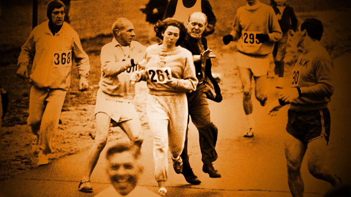 The Great Stories: Kathrine Switzer.  (Visual Quentin Guichard).