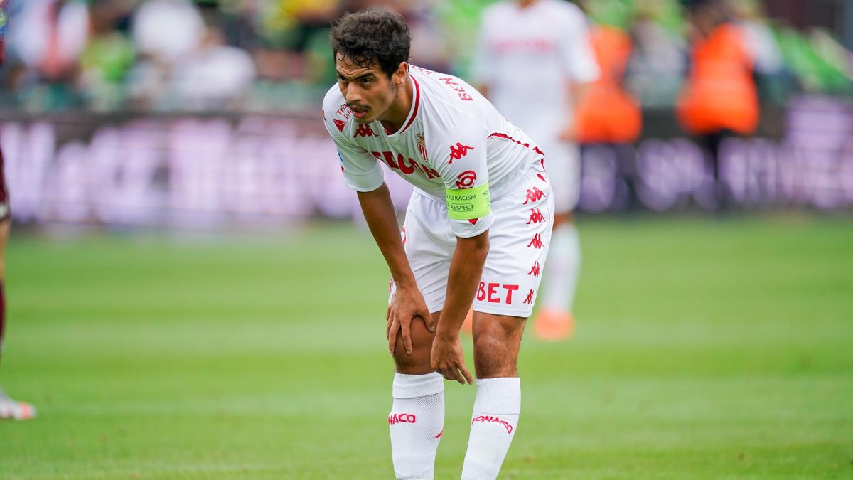 Wissam Ben Yedder durant Metz - Monaco, en Ligue 1 le 30 août 2020