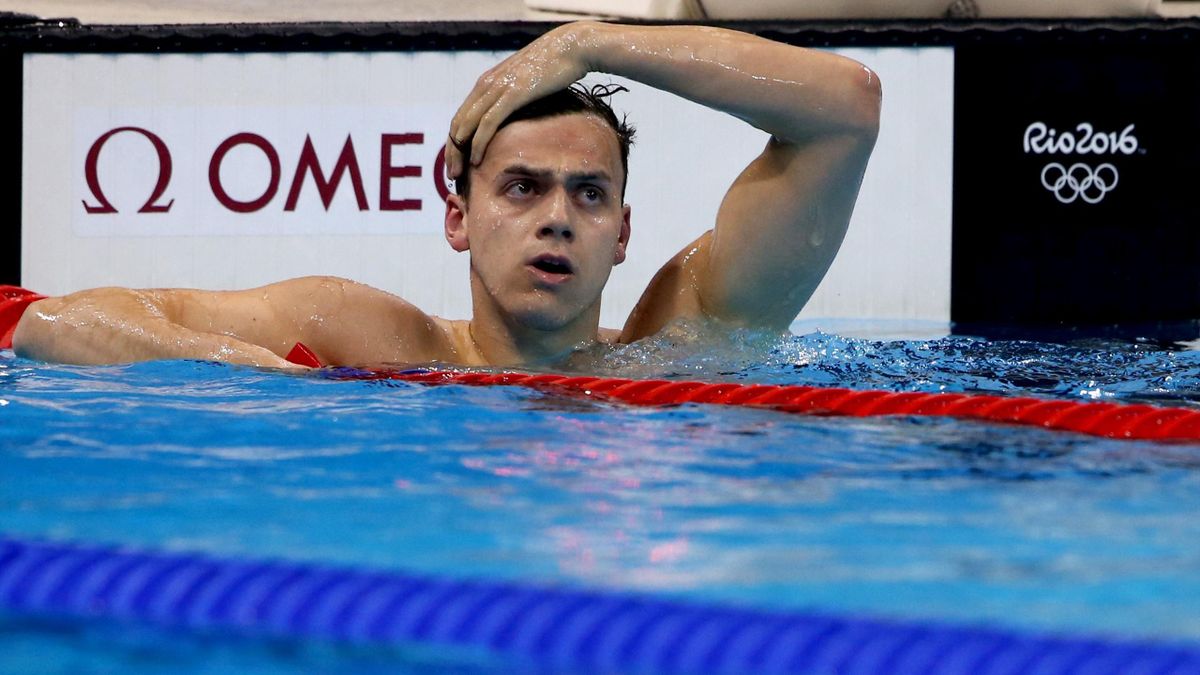 Olympics Rio 2016: GB's James Guy finishes fourth as Sun Yang takes ...