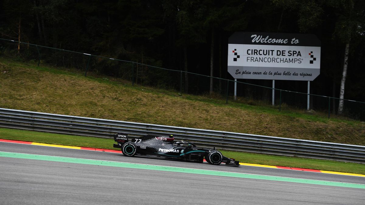 Fp1 Birthday Boy Valtteri Bottas Fastest In Opening Belgian Gp Practice Eurosport