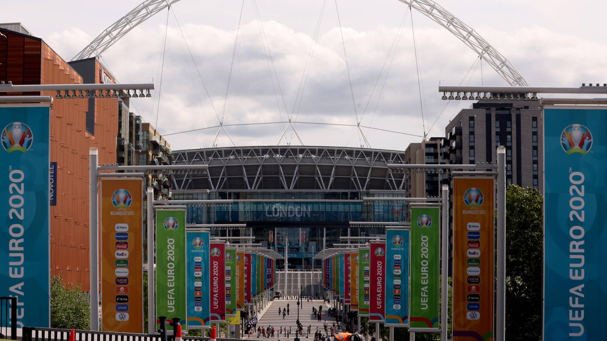 Außenansicht des Wembley-Stadion