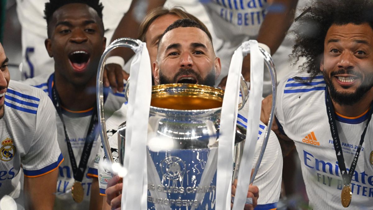 Karim Benzema soulève sa 5e Ligue des champions