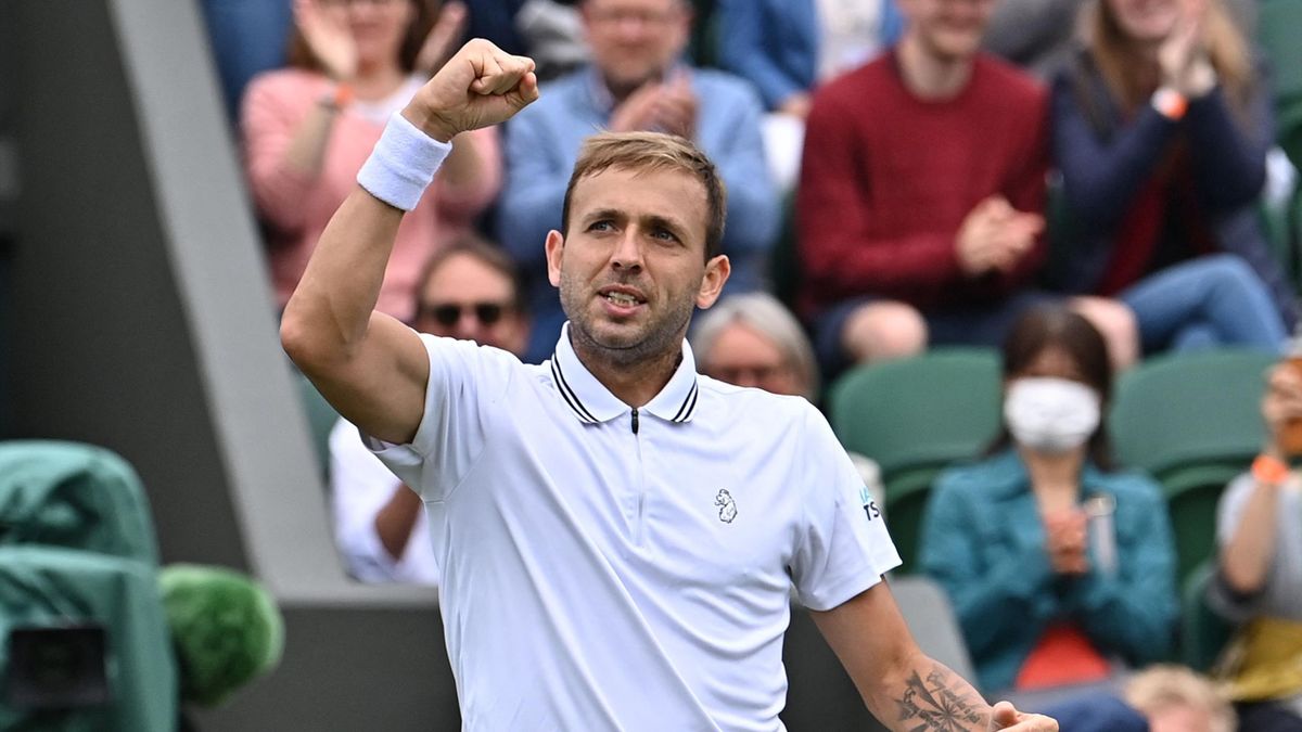Evans is into round 2 at Wimbledon
