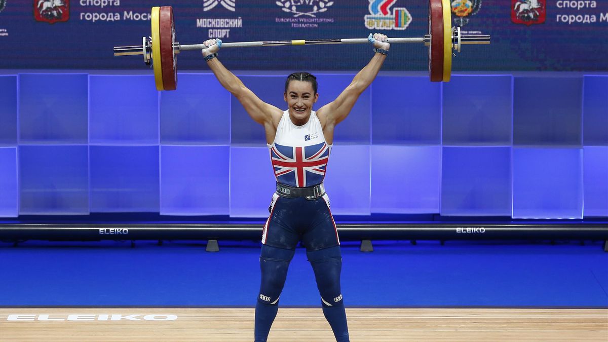 Sarah Davies claimed silver at the European Championships