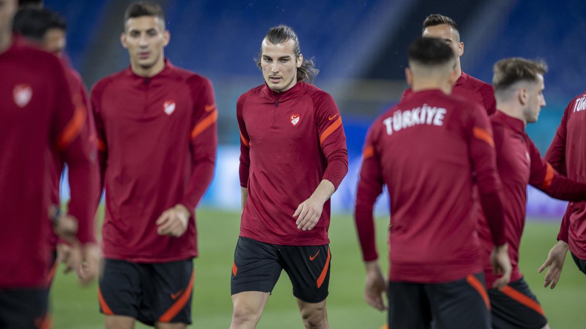 The Turkey squad prepare for Euro 2020