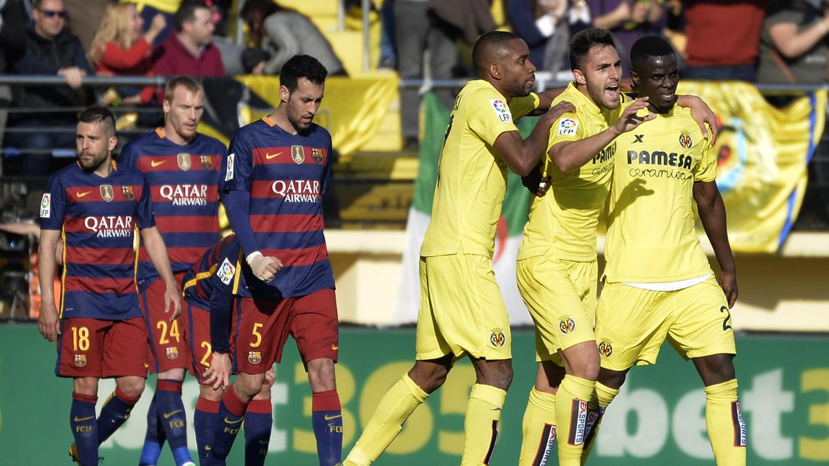Villarreal fight back to hold Barcelona - Eurosport
