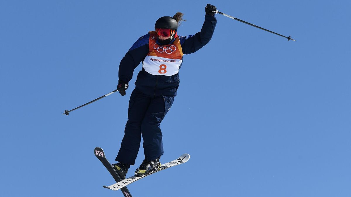Katie Summerhayes in action at the Pyeongchang 2018 Winter Olympics