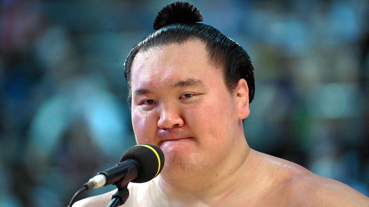 Hakuho, vainqueur de 45 titres en sumo.