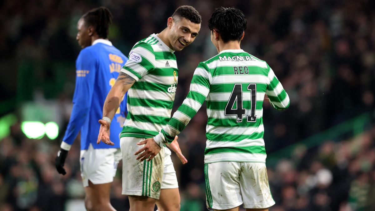 Celtic overcame Rangers with a 2-1 win at Ibrox.