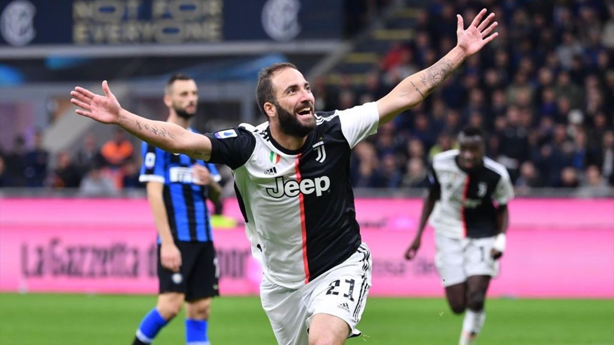 Higuain - Inter-Juventus - Serie A 2019/2020 - Getty Images