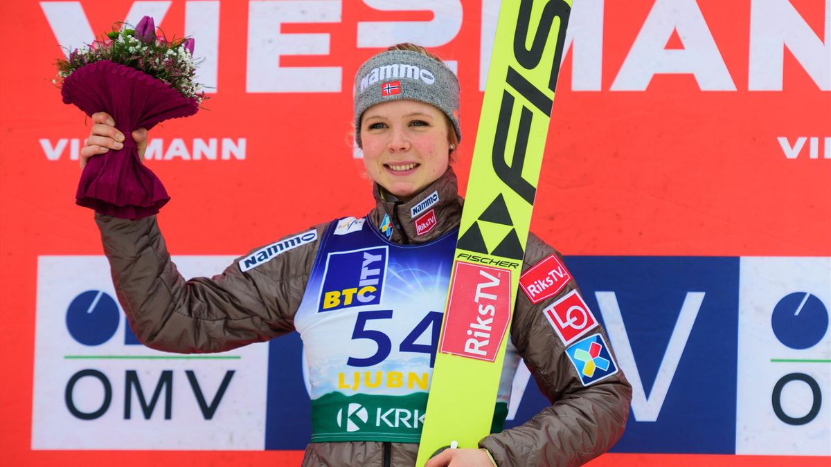 Maren Lundby Jumps To Fourth World Cup Gold Of Season Eurosport