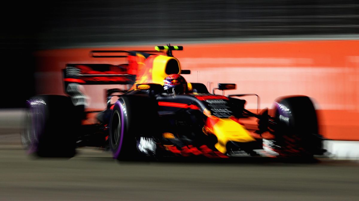 Max Verstappen (Red Bull) au Grand Prix de Singapour 2017