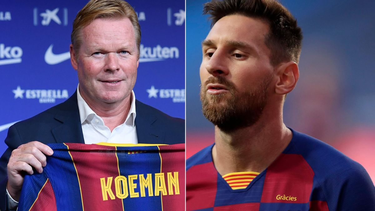 Lionel Messi ar putea juca în primul meci al lui Ronald Koeman pe banca Barcelonei