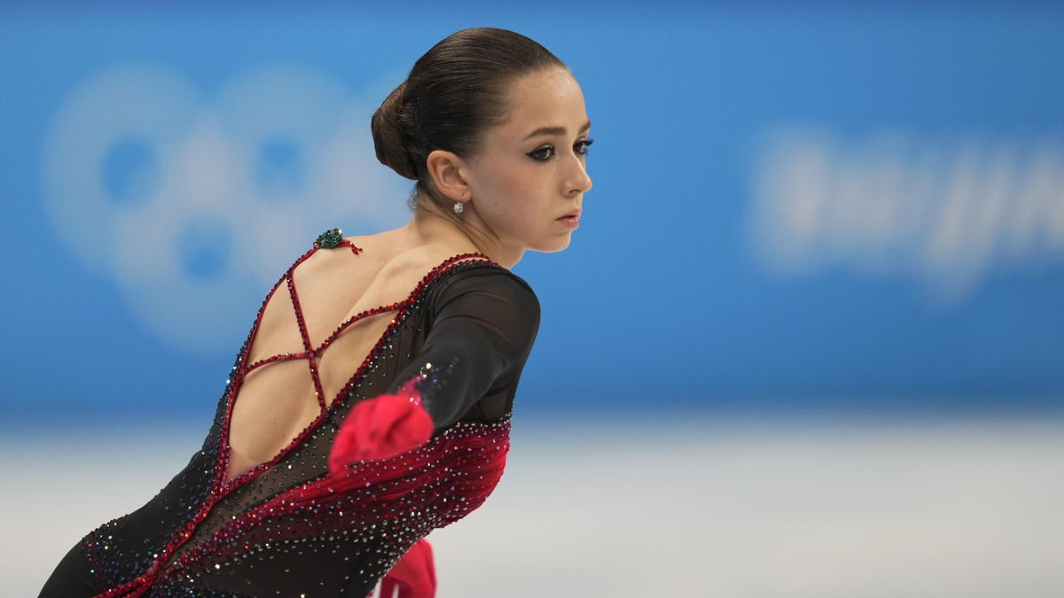 Kamila Valieva bei den Olympischen Spielen 2022