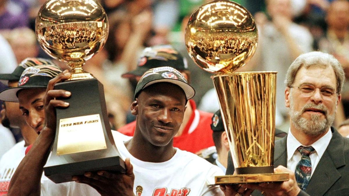 Michael Jordan și Phil Jackson, NBA Final 1998