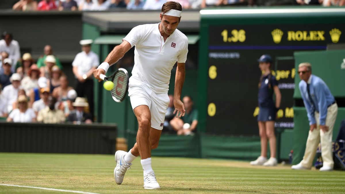 tenedor codo abrazo Wimbledon 2018, Federer-Mannarino: Intratable (6-0, 7-5 y 6-4) - Eurosport