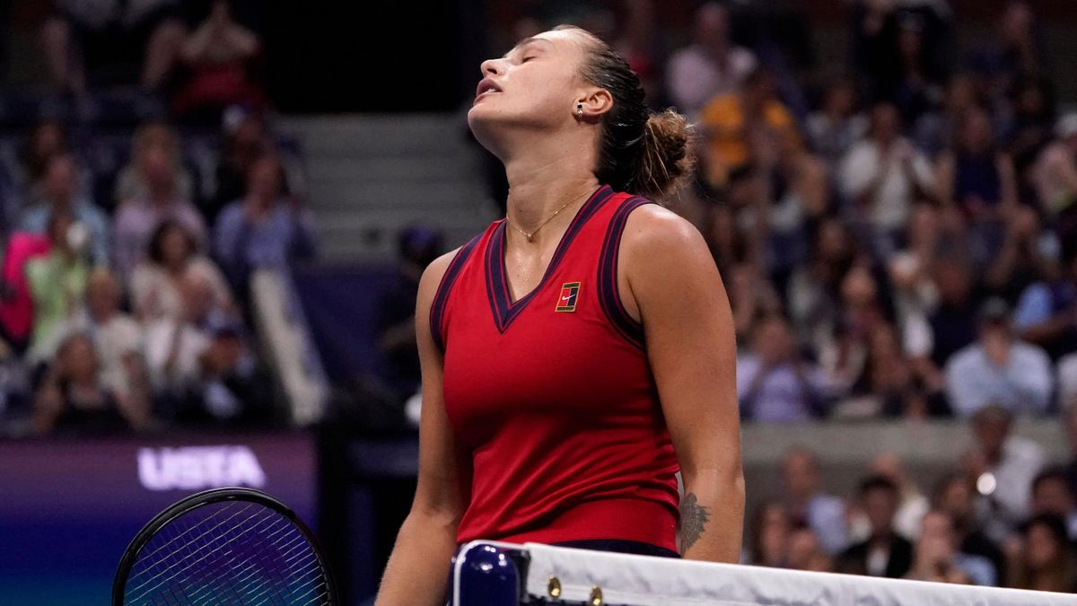 Aryna Sabalenka à l'US Open en 2021