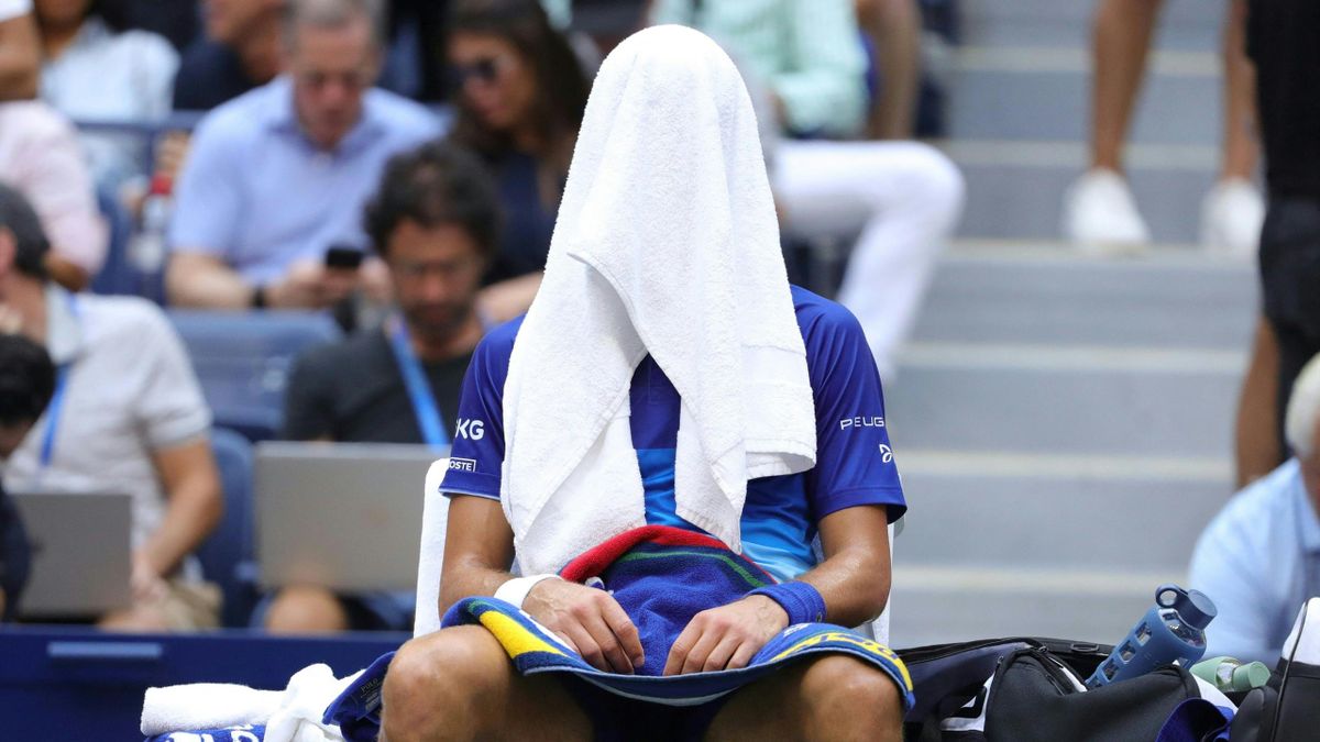 Novak Djokociról idén nem fog készülni ilyen kép a US Openen, szerencsére tavaly sikerült