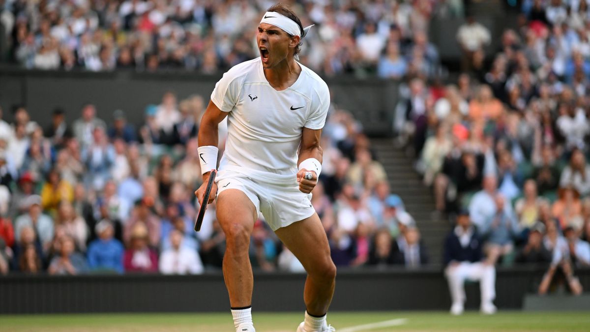 Rafael Nadal steht im Viertelfinale von Wimbledon