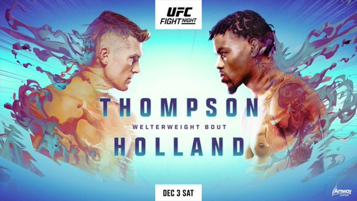 UFC Orlando, Stephen Thompson-Kevin Holland, horarios, donde ver Eurosport