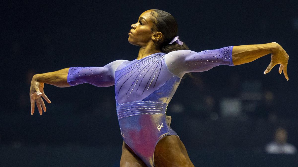Shilese Jones and Jade Carey star for USA in World Artistic Gymnastics