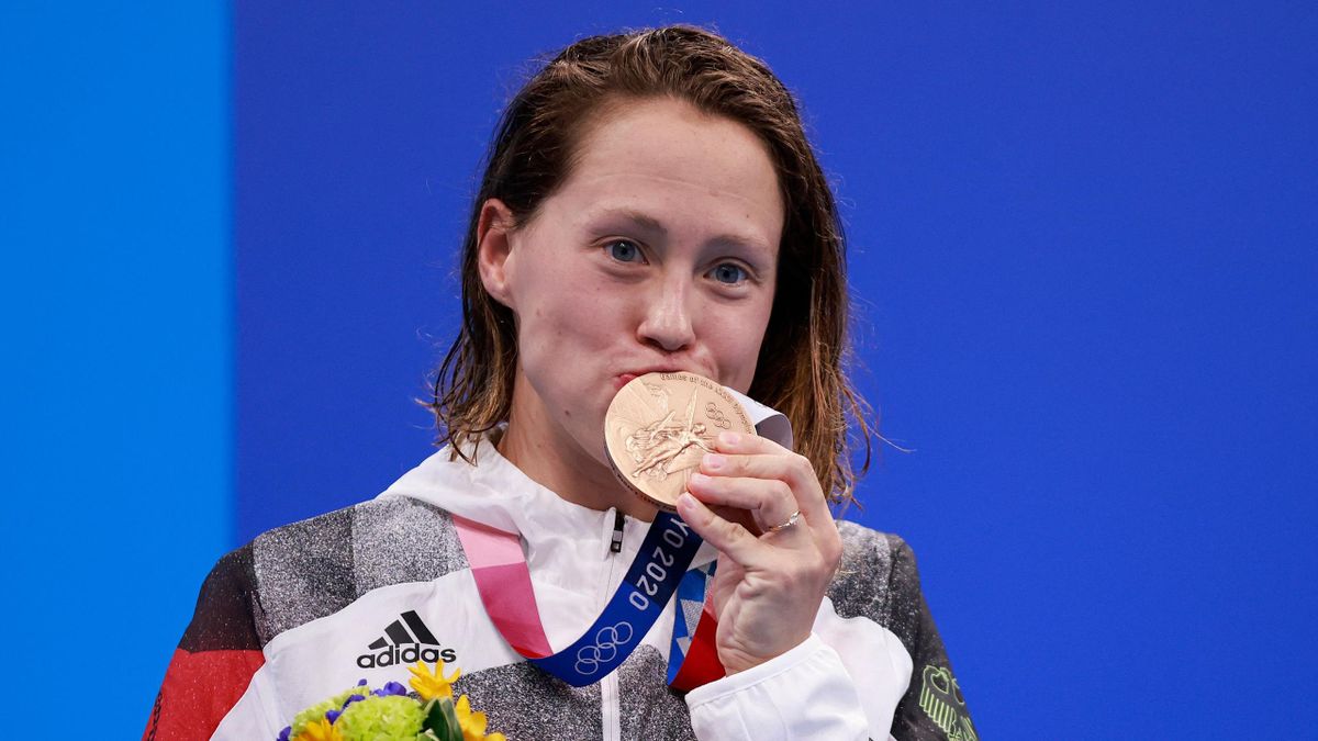 Sarah Köhler gewinnt Bronze über 1500 Meter Freistil