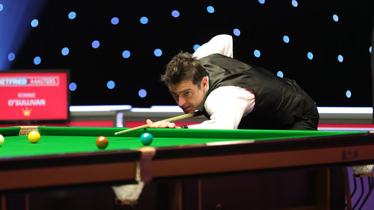 Ronnie O'Sullivan at the Masters (World Snooker)